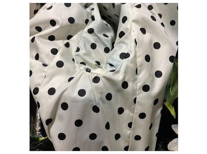 Dolce & Gabbana Abrigo Dolce&Gabbana de PVC recubierto con estampado floral - vista 15