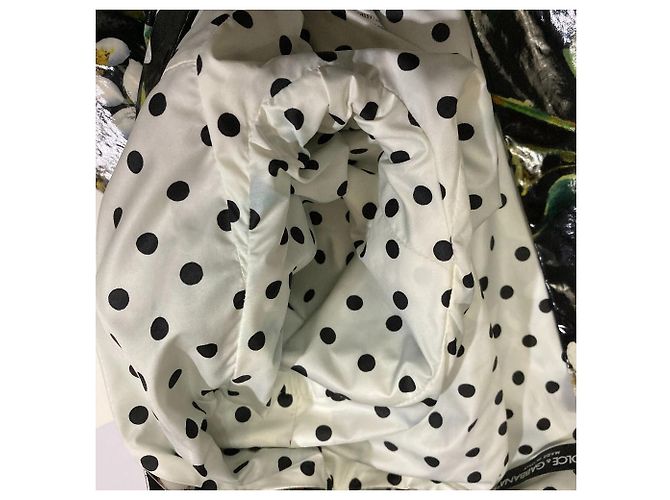 Dolce & Gabbana Abrigo Dolce&Gabbana de PVC recubierto con estampado floral - vista 16