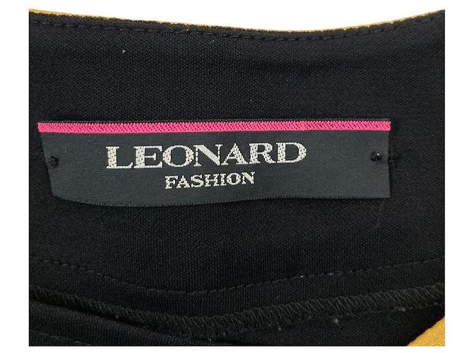LEONARD FASHION Kankan Stretch Kleid mit Blumenprint - Ansicht 4