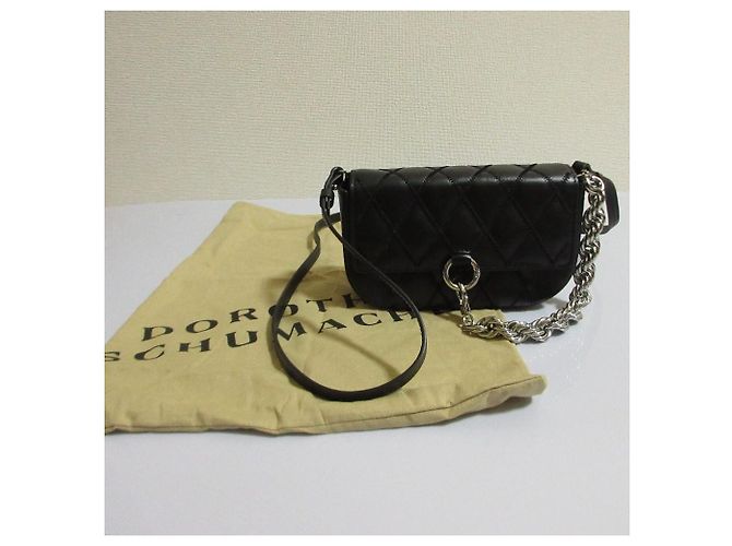 Autre Marque Bolsa de ombro em couro acolchoado DOROTHEE SCHUMACHER - vista 16