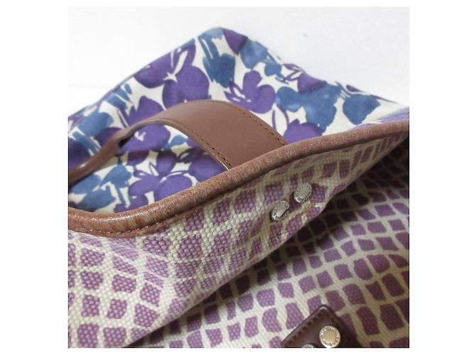 Borsa Tote in tela con stampa floreale Max Mara Weekend - vista 11