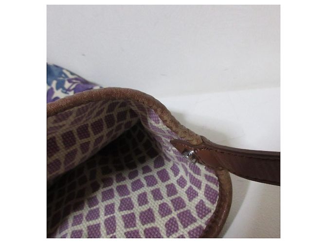 Borsa Tote in tela con stampa floreale Max Mara Weekend - vista 12