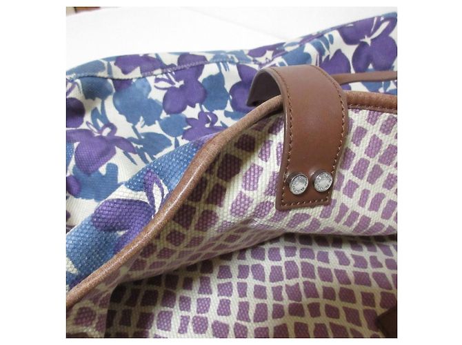 Borsa Tote in tela con stampa floreale Max Mara Weekend - vista 14