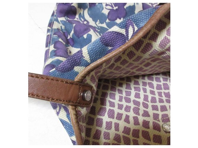Borsa Tote in tela con stampa floreale Max Mara Weekend - vista 15