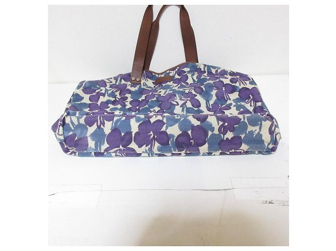 Borsa Tote in tela con stampa floreale Max Mara Weekend - vista 4