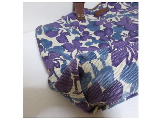 Borsa Tote in tela con stampa floreale Max Mara Weekend - vista 5