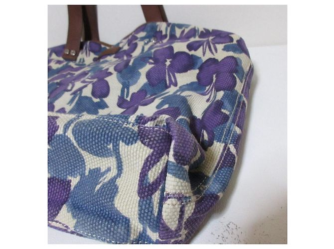 Borsa Tote in tela con stampa floreale Max Mara Weekend - vista 7