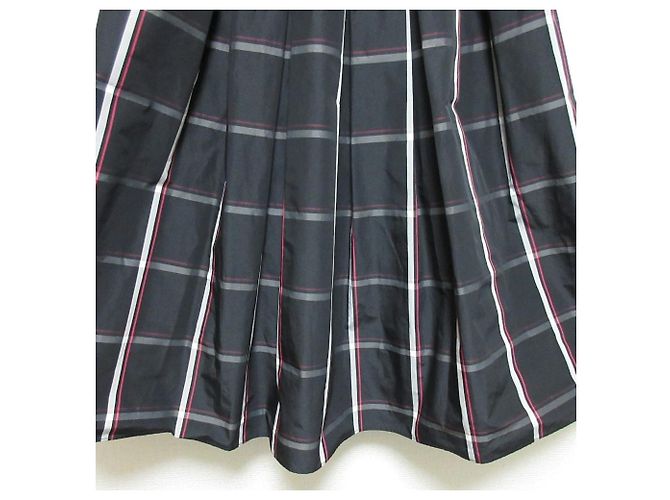 theory luxe ELOISE APPO S STR Check Skirt - vista 5