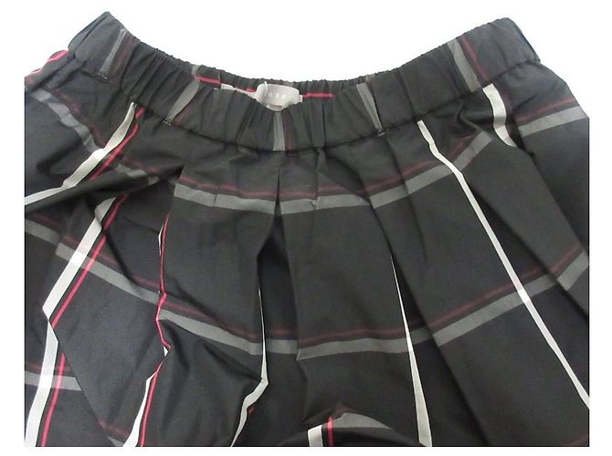 theory luxe ELOISE APPO S STR Check Skirt - vista 7