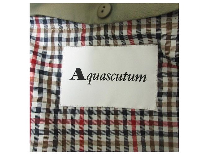 Abrigo largo Aquascutum Aqua Bright Twill - vista 3