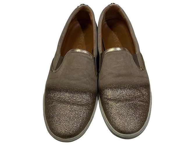 Sneakers slip-on glitterate Jimmy Choo - vista 2