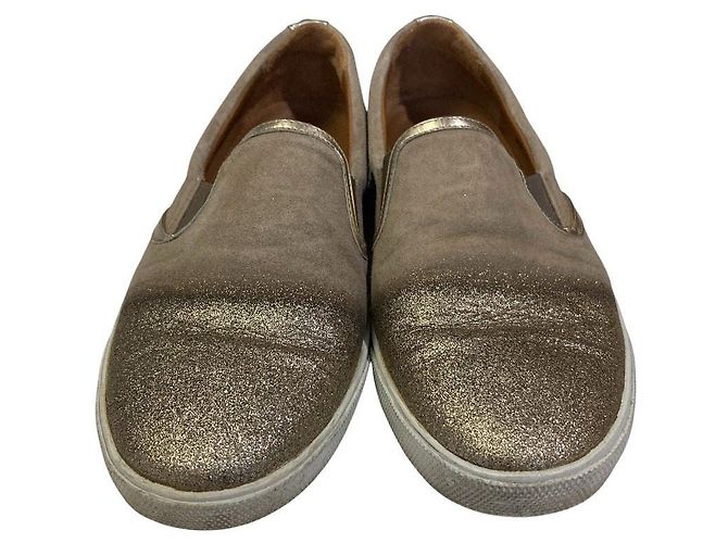 Sneakers slip-on glitterate Jimmy Choo - vista 3