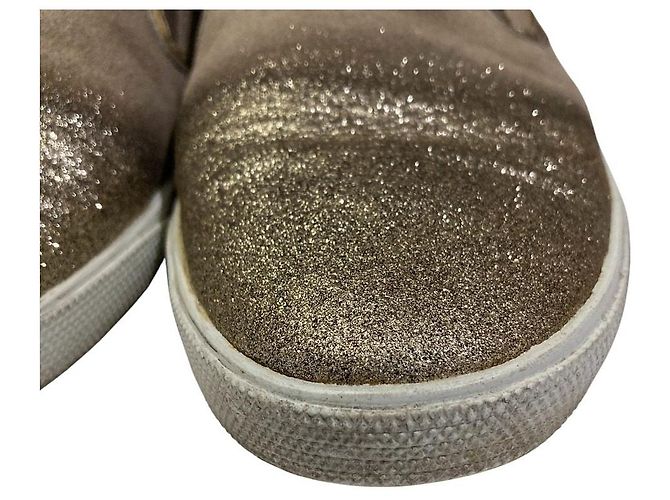 Sneakers slip-on glitterate Jimmy Choo - vista 5