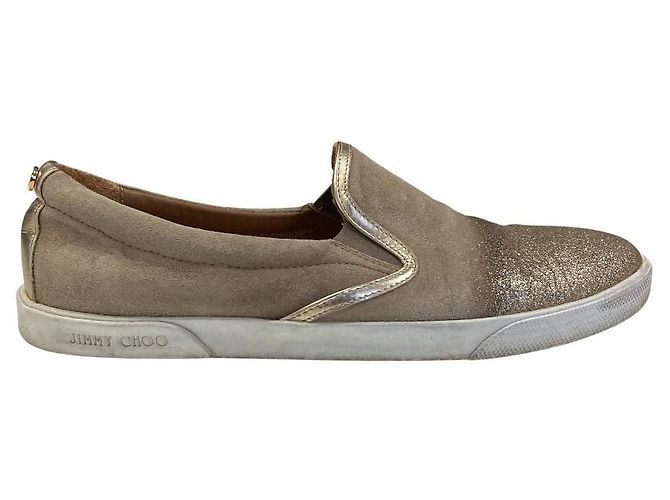 Sneakers slip-on glitterate Jimmy Choo - vista 9