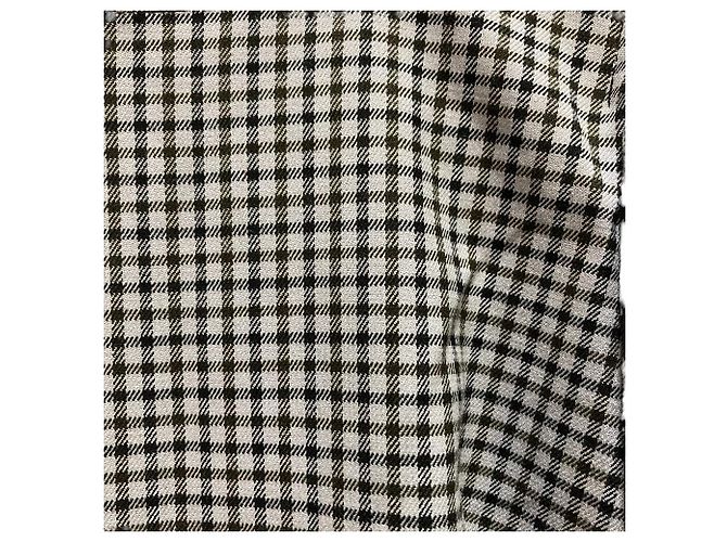 Autre Marque Blusa Anplegant de cuadros con mangas fruncidas - vista 4