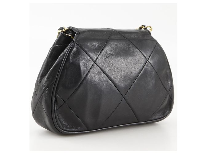 Chanel Flap Shoulder Leather - vista 3