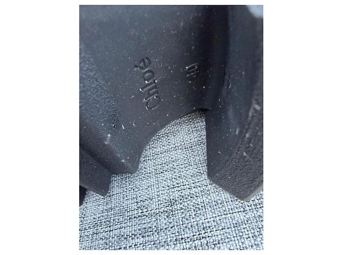 Chloé Damen Stiefel Schwarz Gummi - Ansicht 9