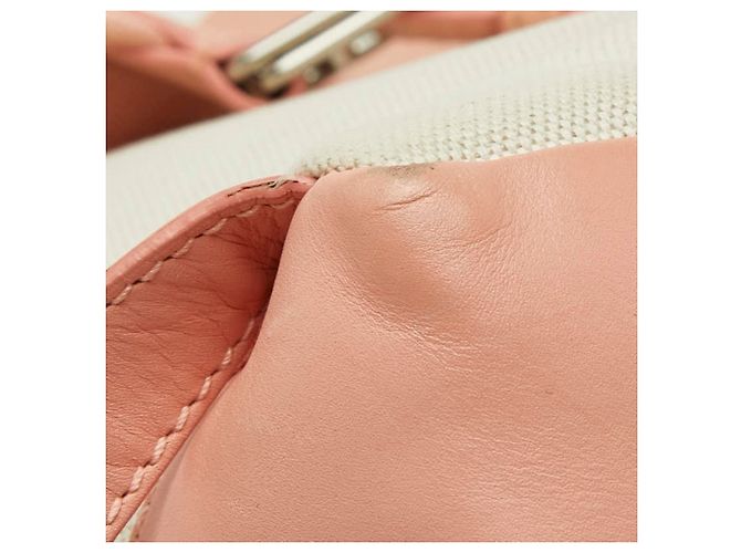 Everyday Mochila Balenciaga para mulher em rosa e branco - vista 7