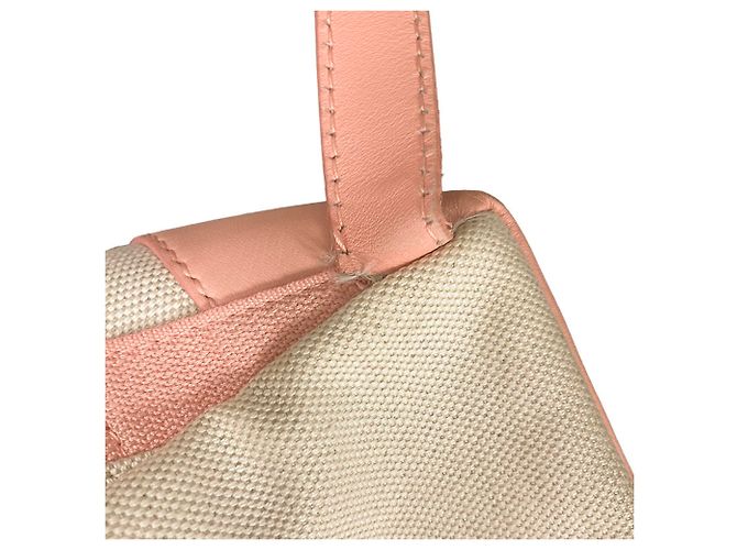 Everyday Mochila Balenciaga para mulher em rosa e branco - vista 9