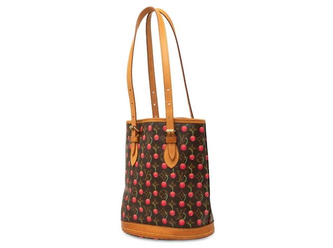 Louis Vuitton Monogram Cherry Bucket PM Tote Bag - view 2