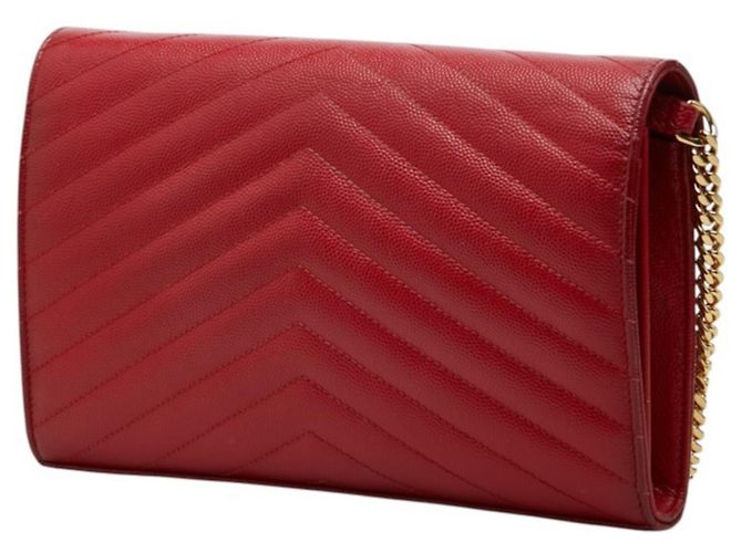 Autre Marque Borsa a tracolla con catena Saint Laurent Cassandra Envelope Wallet - vista 2
