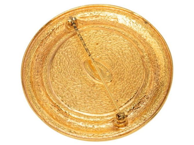Broche Chanel chapado en oro - vista 2