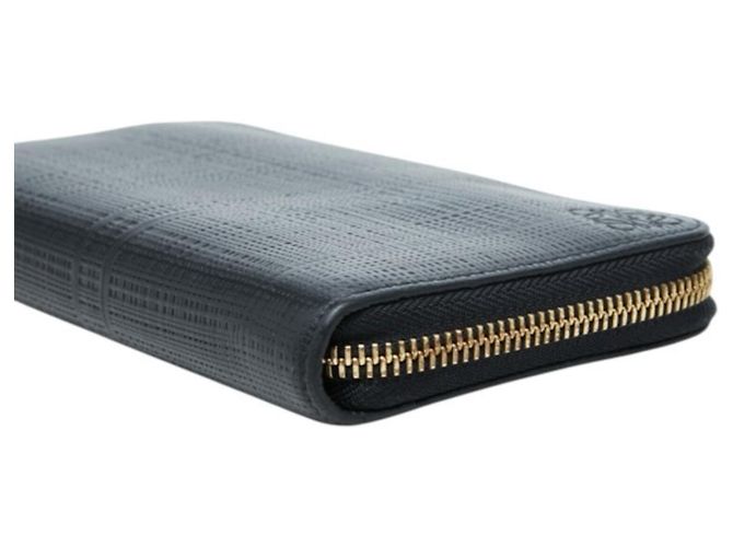 Cartera larga de piel negra Loewe - vista 4