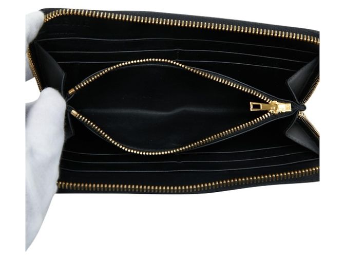 Cartera larga de piel negra Loewe - vista 6