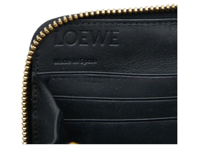 Cartera larga de piel negra Loewe - vista 7
