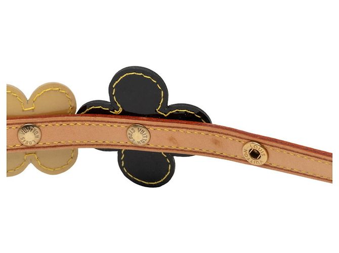 Cinto de couro bege Louis Vuitton - vista 7