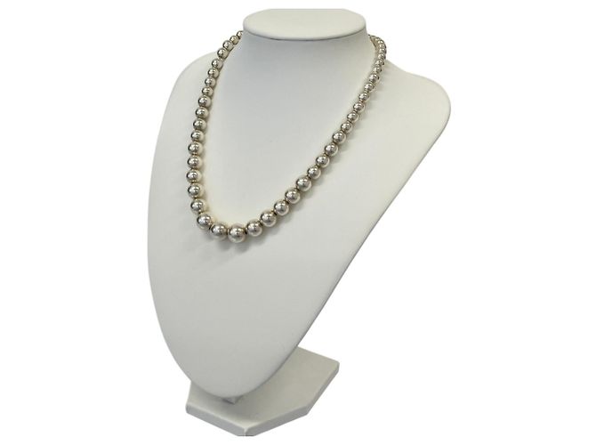 Autre Marque Collana Tiffany & Co. Graduated Silver Ball - vista 2
