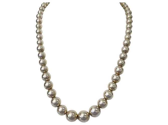 Autre Marque Collar Tiffany HardWear de bolas graduadas en plata - vista 2