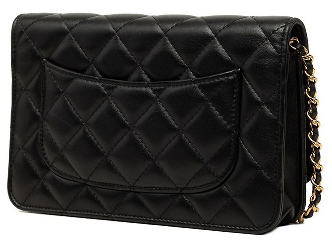 Bolso de hombro con cadena y cartera Chanel Coco Mark Matelassé - vista 2