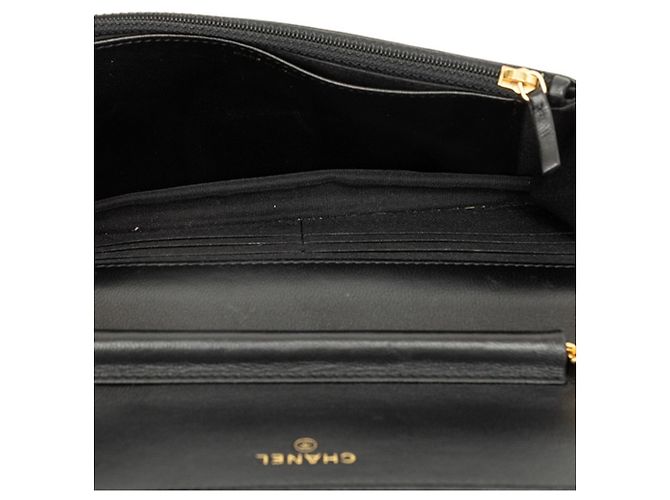 Bolso de hombro con cadena y cartera Chanel Coco Mark Matelassé - vista 4