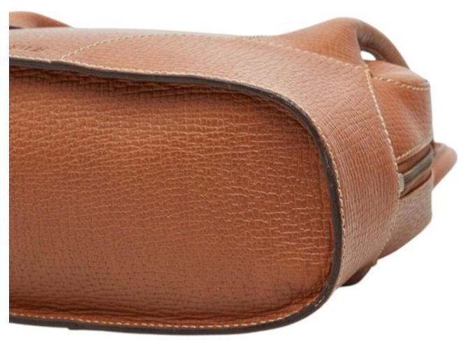 Loewe Vintage Handtasche aus braunem Leder - Ansicht 4