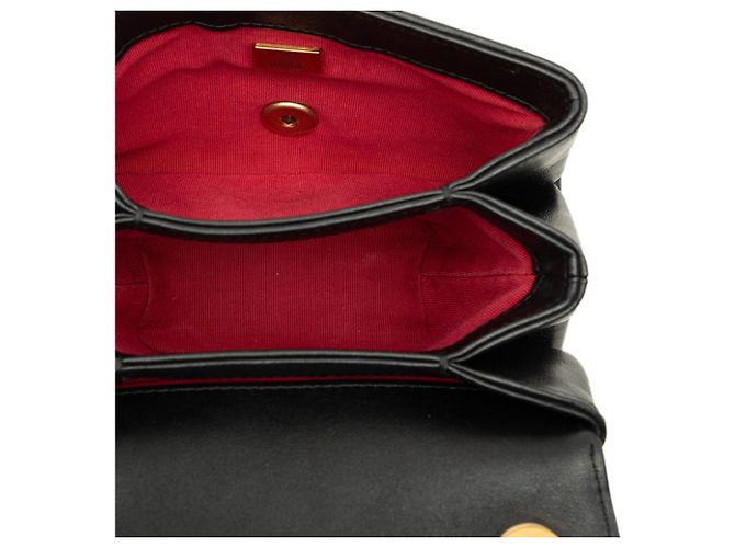 Bolsa de Ombro Chanel Coco Mark Matelassé com Corrente - vista 4
