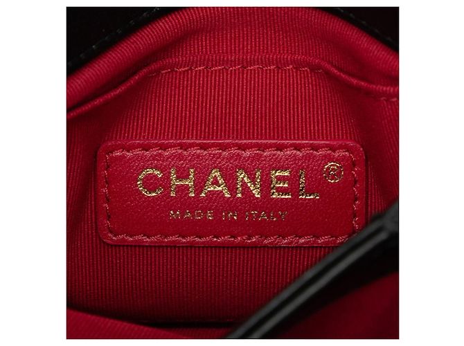 Bolsa de Ombro Chanel Coco Mark Matelassé com Corrente - vista 5