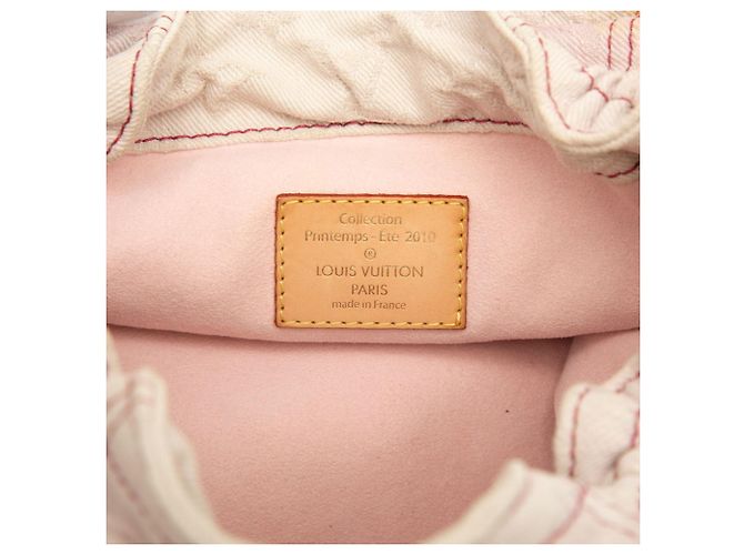 Borsa a tracolla Louis Vuitton Monogram Denim Sunshine - vista 5
