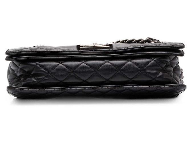 Borsa a tracolla Chanel Matelassé Coco Mark Boy Chain - vista 3