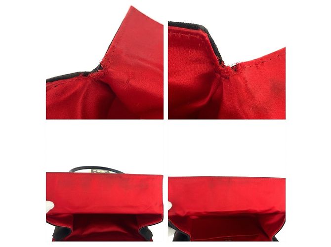Fendi Mamma Handtasche aus schwarzem Wildleder - Ansicht 6