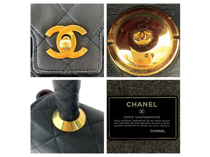 Bolsa Chanel Matelassé Coco Mark Turnlock - vista 5