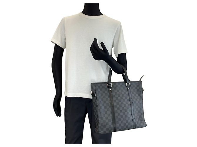 Louis Vuitton Damier Graphite Tadao PM Business Tote - vista 7