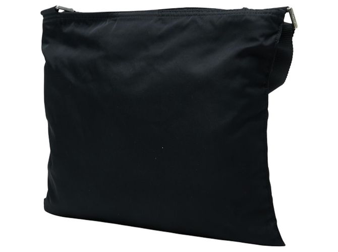 Borsa a tracolla Prada con placca logo triangolare - vista 2