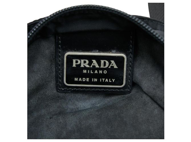 Borsa a tracolla Prada con placca logo triangolare - vista 8