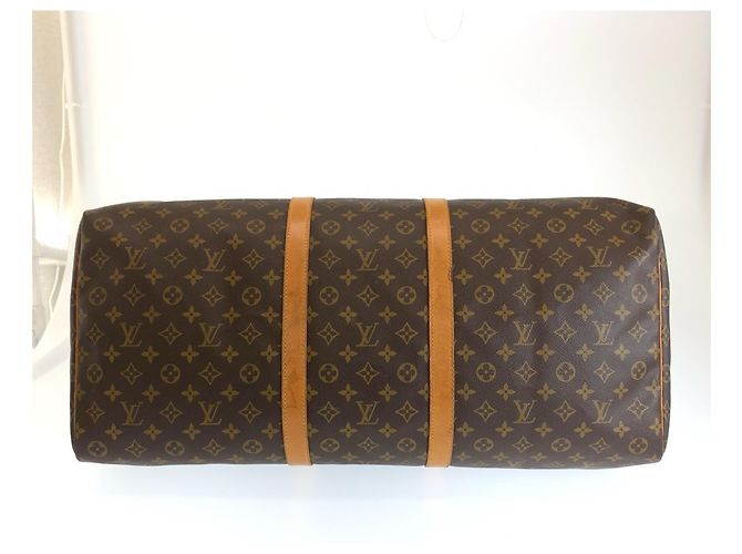 Louis Vuitton Monogram Keepall 60 Boston Bag - view 10