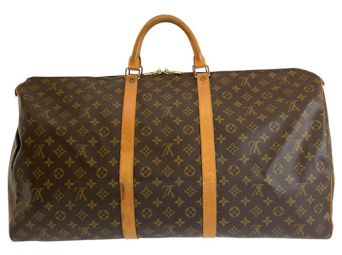 Louis Vuitton Monogram Keepall 60 Boston Bag - view 2