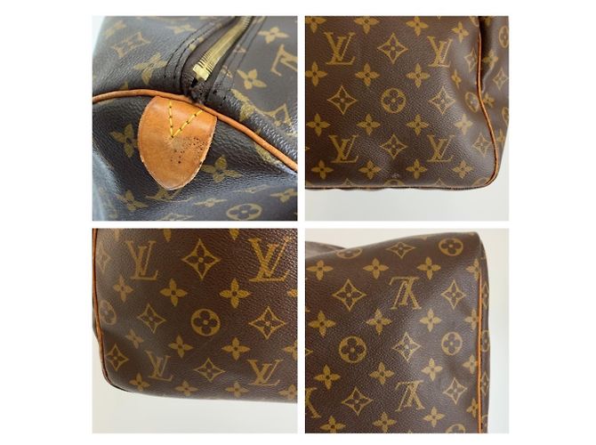 Louis Vuitton Monogram Keepall 60 Boston Bag - view 6
