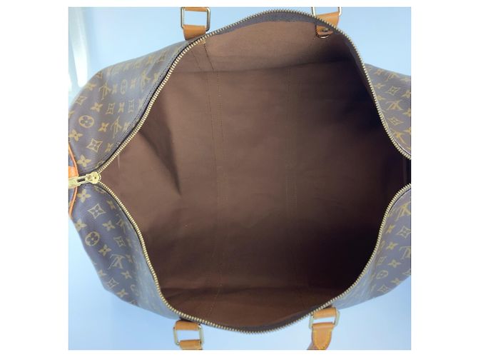 Louis Vuitton Monogram Keepall 60 Boston Bag - view 9