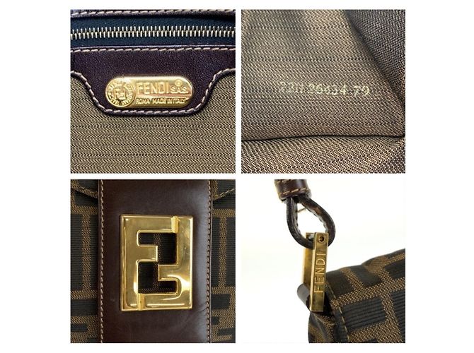 Bolso de hombro Fendi Zucca - vista 3
