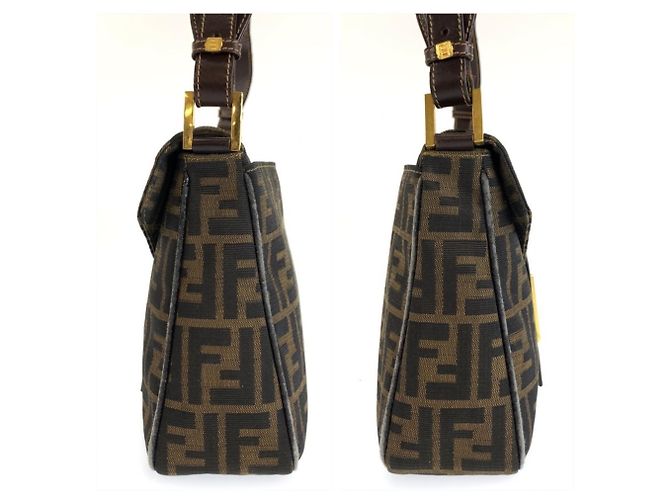 Bolso de hombro Fendi Zucca - vista 7